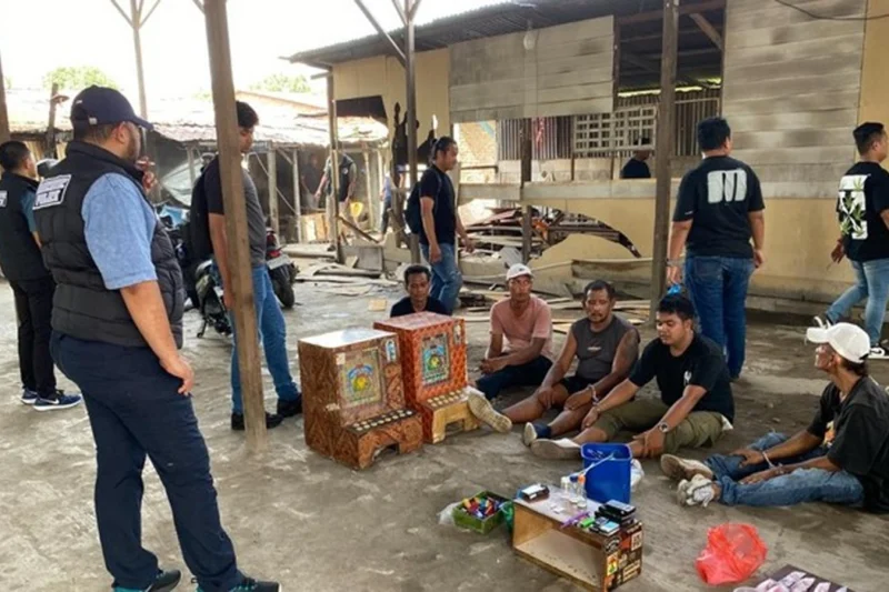 Gerebek Narkoba di Jermal 15, Lima Pengedar Narkoba Ditangkap Polisi