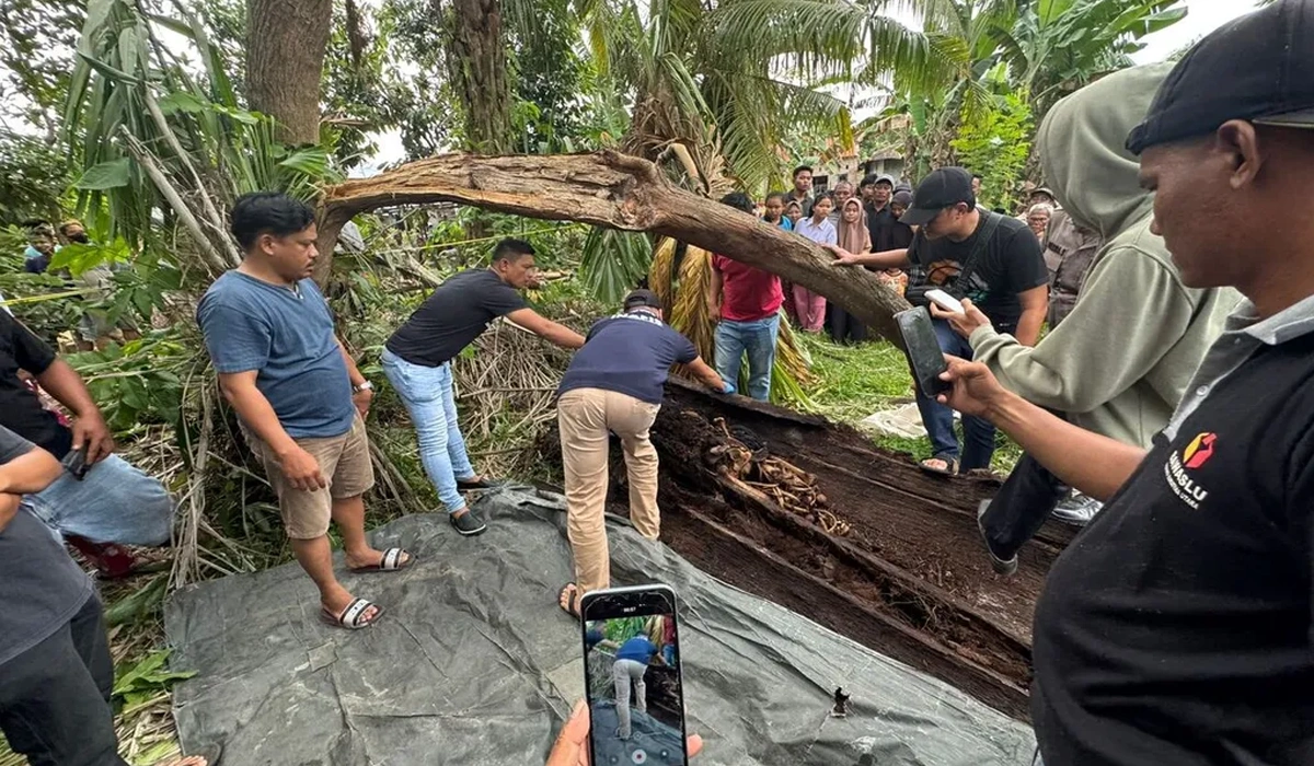 Misteri-Kerangka-di-Dalam-Pohon,-Polda-Sumut-Periksa-8-Saksi