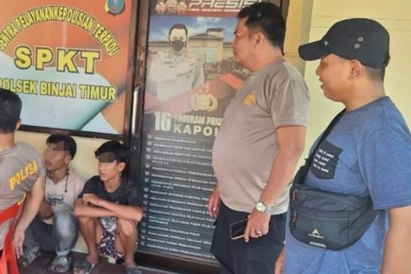 Polisi Tangkap 2 dari 3 Pencurian Rel Kereta di Binjai