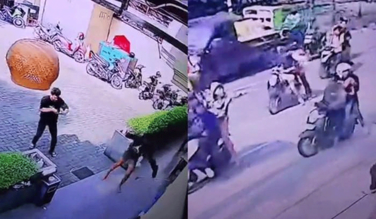 Aksi Geng Motor Kembali Resahkan Warga, Pengendara Di Jalan Tengku Amir Hamzah Jadi Korban Luka Serius