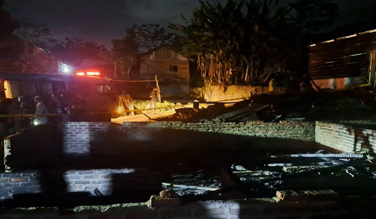 2-Rumah-Terbakar-di-Toba,-Bocah-7-Tahun-Tewas