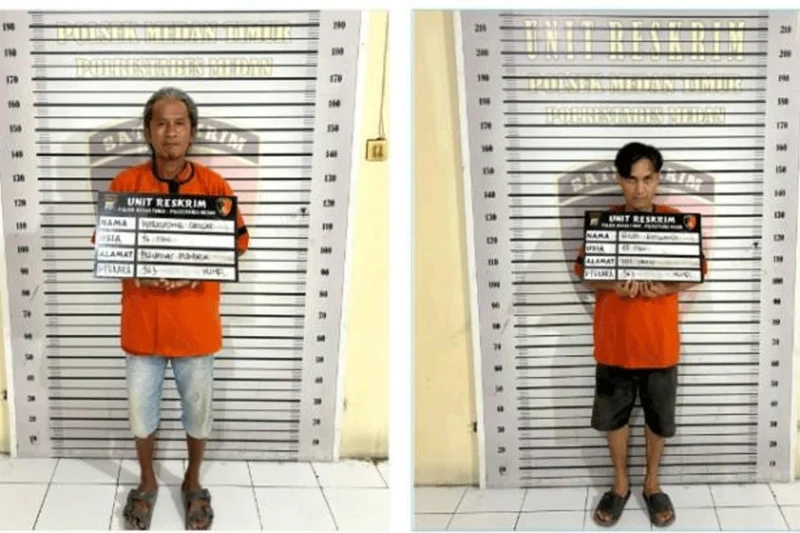 2 Pria di Medan Tertangkap Basah Mencuri Besi Penutup Drainase, 1 Pelaku Ngaku Cuma Ikut-ikutan 2 Pria di Medan Tertangkap Basah Mencuri Besi Penutup Drainase, 1 Pelaku Ngaku Cuma Ikut-ikutan