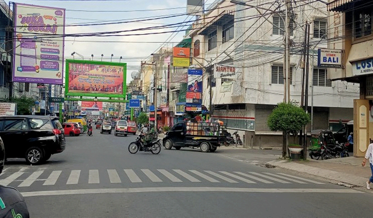 Bangunan Sisa Kebakaran Di Pasar Horas Akhirnya Dibongkar Total