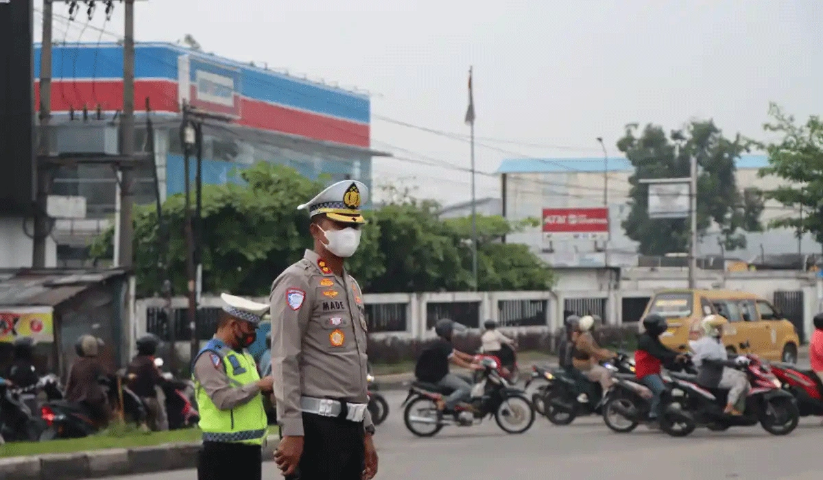 Satlantas Polrestabes Medan Resmi Mulai Operasi Zebra Toba 2025