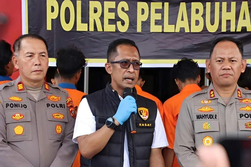 Polisi Tangkap 48 Bandit Jalanan di Wilayah Belawan Medan, 1 Ditembak