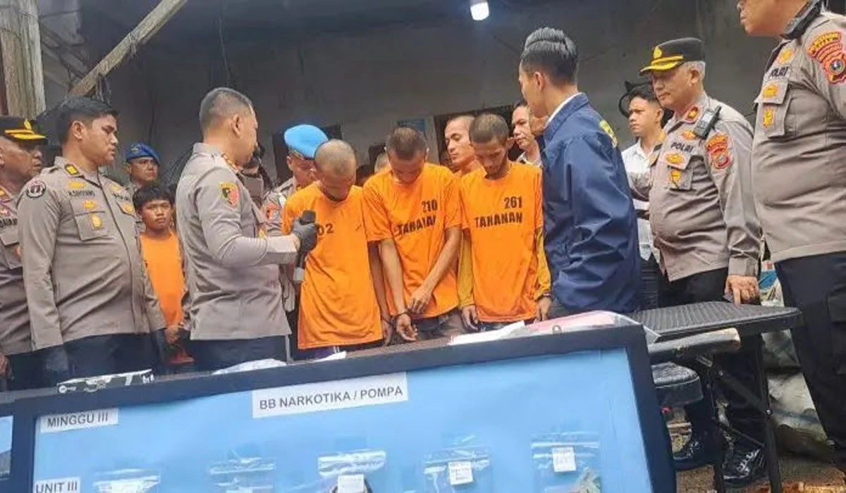 Polrestabes Medan Gerebek 219 Pelaku Kejahatan, 76 Terbukti Pakai Narkoba