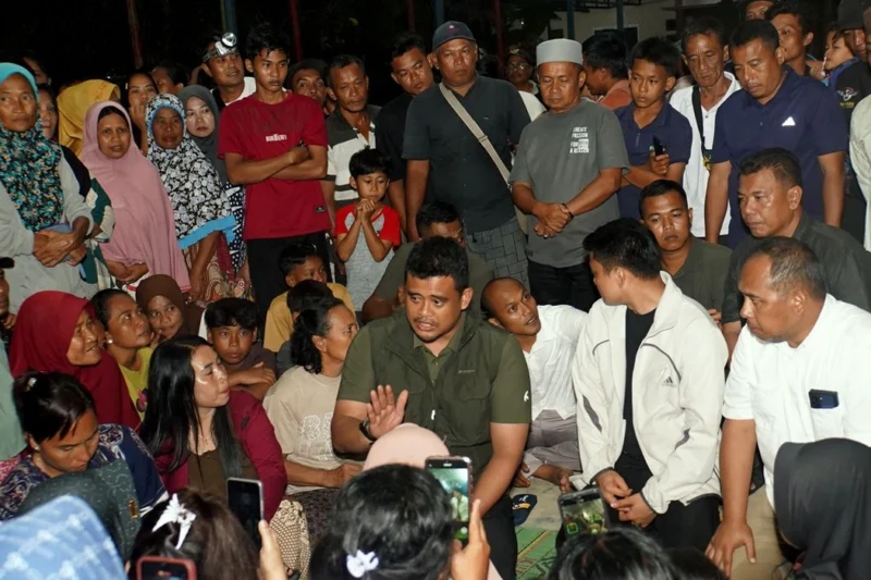 Tanggul Jebol Pemicu Banjir di Langkat, Bobby Pastikan Segera Perbaiki